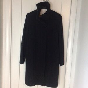 Cole Haan Black Pea Coat